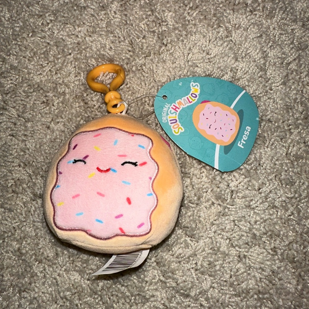 NWT Squishmallow Fresca Poptart Keychain